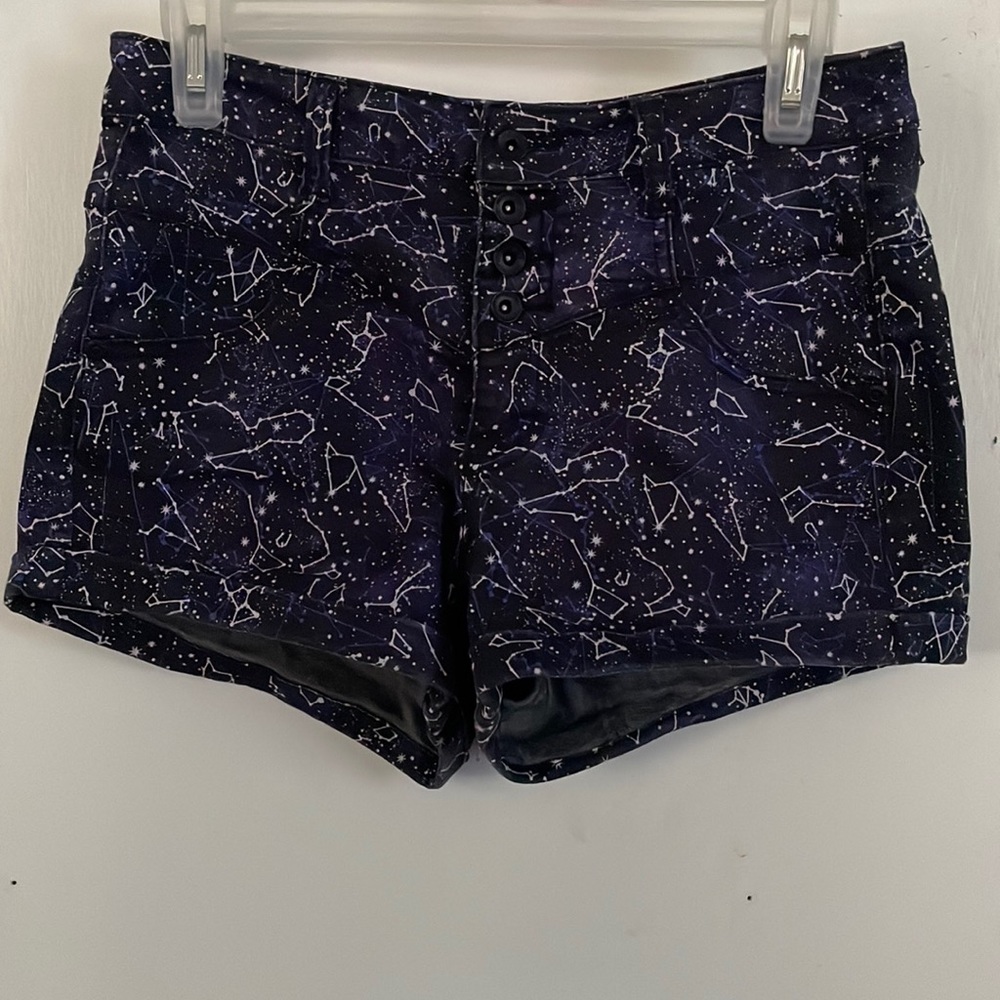 Blackheart high rise constellation shorts